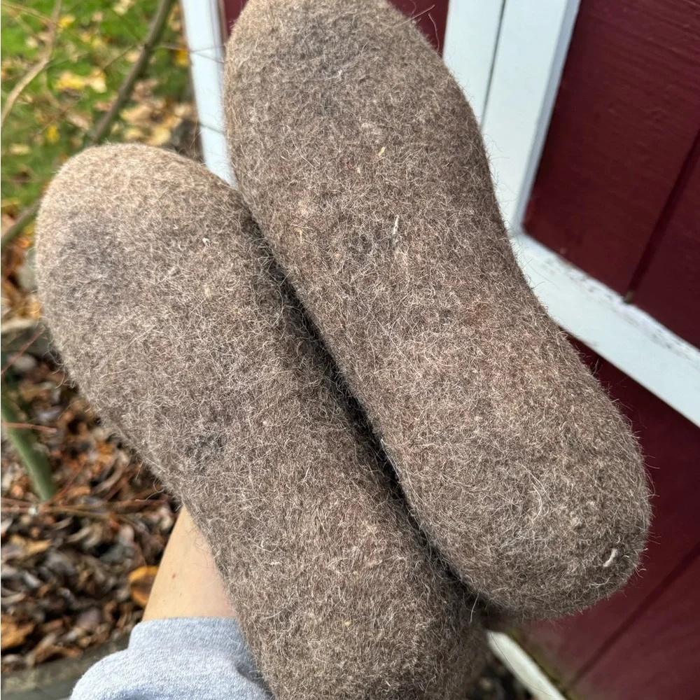 Russian Valenki Thick Felted Wool Boots